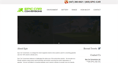 Desktop Screenshot of epiccarconversions.com